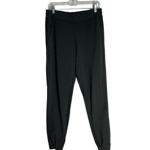 New Without Tags Athleta Brooklyn Jogger Pants Black Size 10 Athleisure